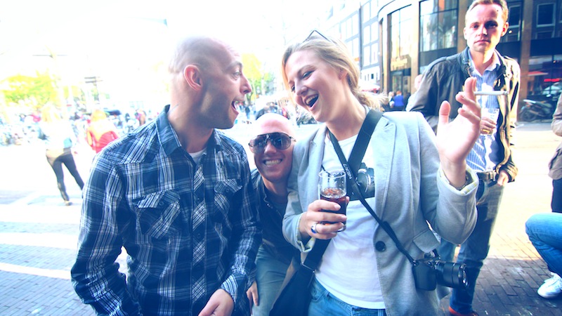 To, co mnie najbardziej urzekło w Amsterdamie, to ludzie. Otwarci, uśmiechnięci, kontaktowi. 