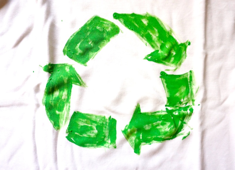 recykling bluzki